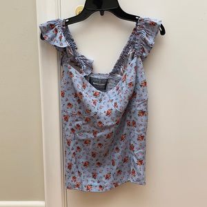 Reformation Floral Top
